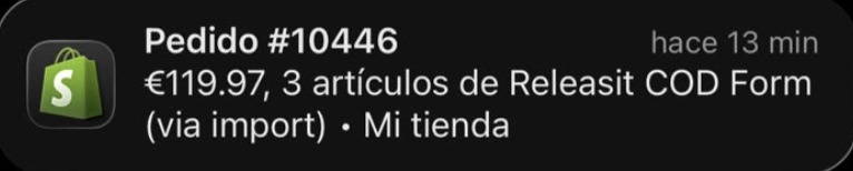 Pedido contra reembolso
